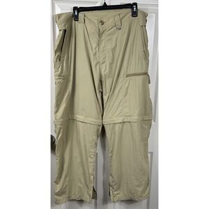 ExOfficio Convertible Pants Hiking Travel Insect Shield Zip Off Mens Gorpcore 38